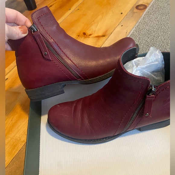 Spring Step Bordeaux Ankle Boots NEW - Picture 5 of 10